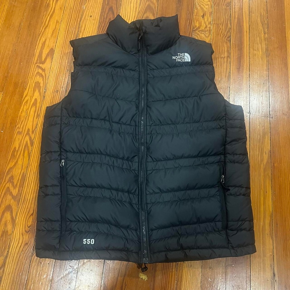 The North Face 550 puffer Nuptse Vest size L